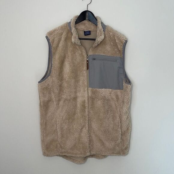 Charles River Apparel Womens Fleece Newport Vest Full Zip Size XL Tan Gray‎ - Picture 1 of 7